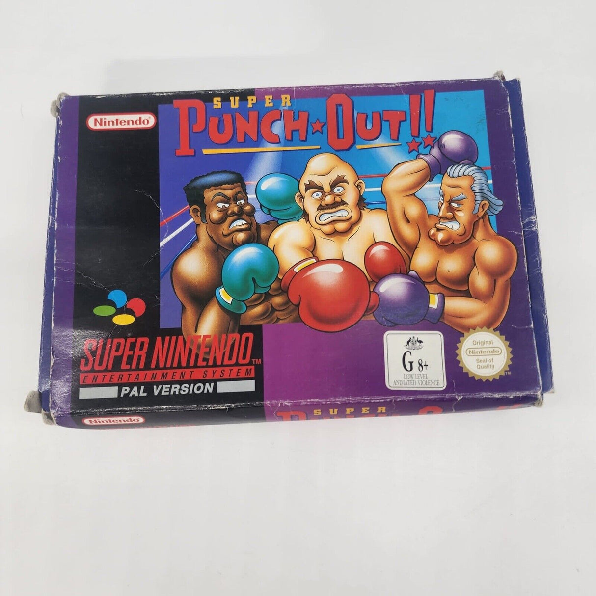 Super Punch Out! Super Nintendo SNES Game Boxed Complete PAL