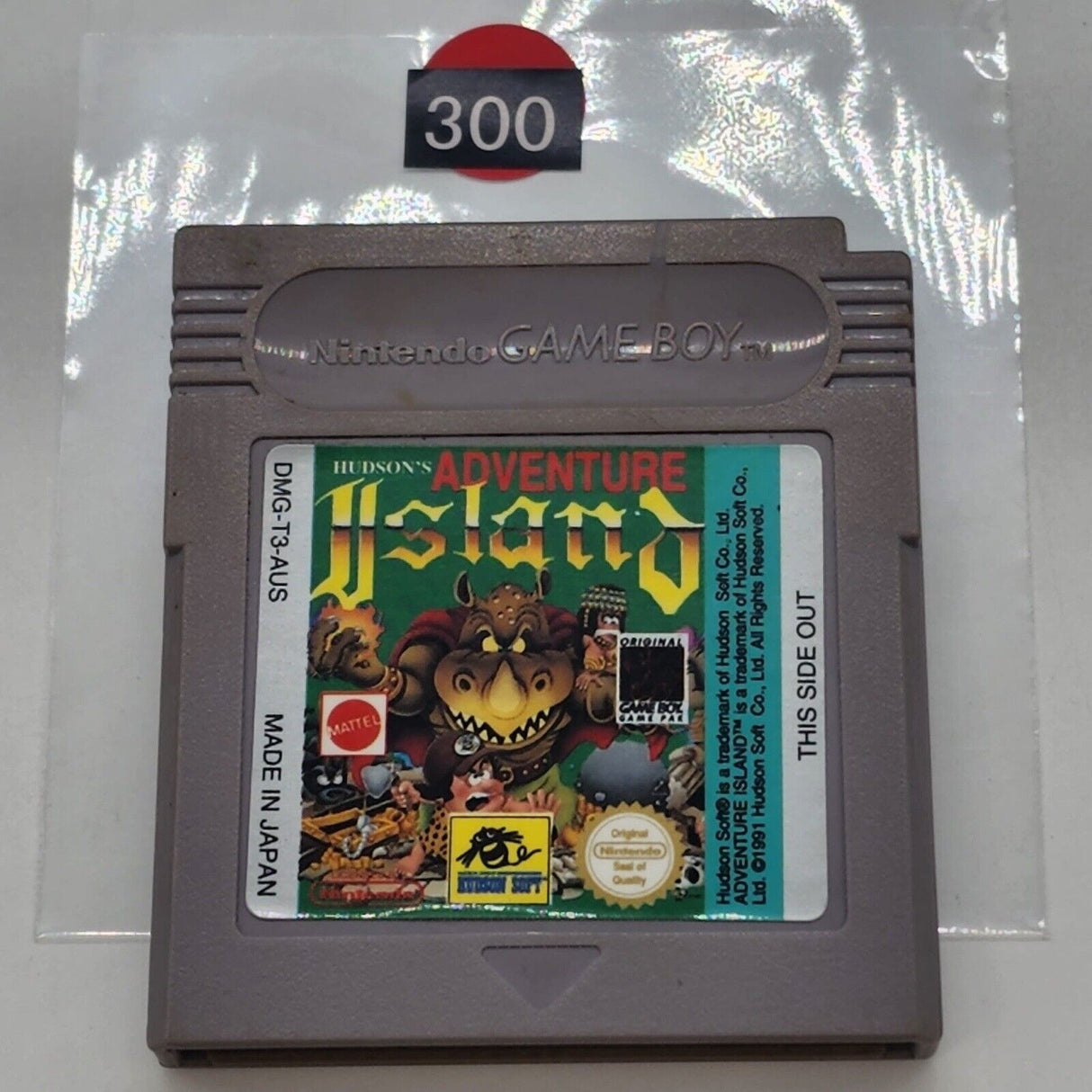 Hudson's Adventure Island Nintendo Gameboy Original Game