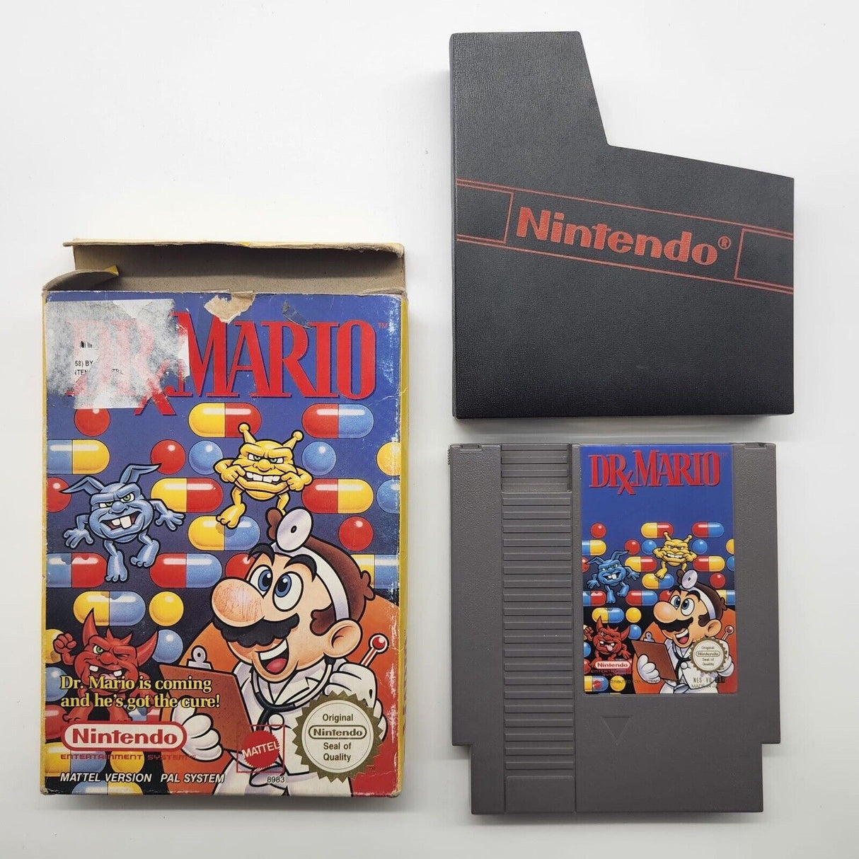 Dr X Mario Nintendo Entertainment System NES Game PAL Boxed