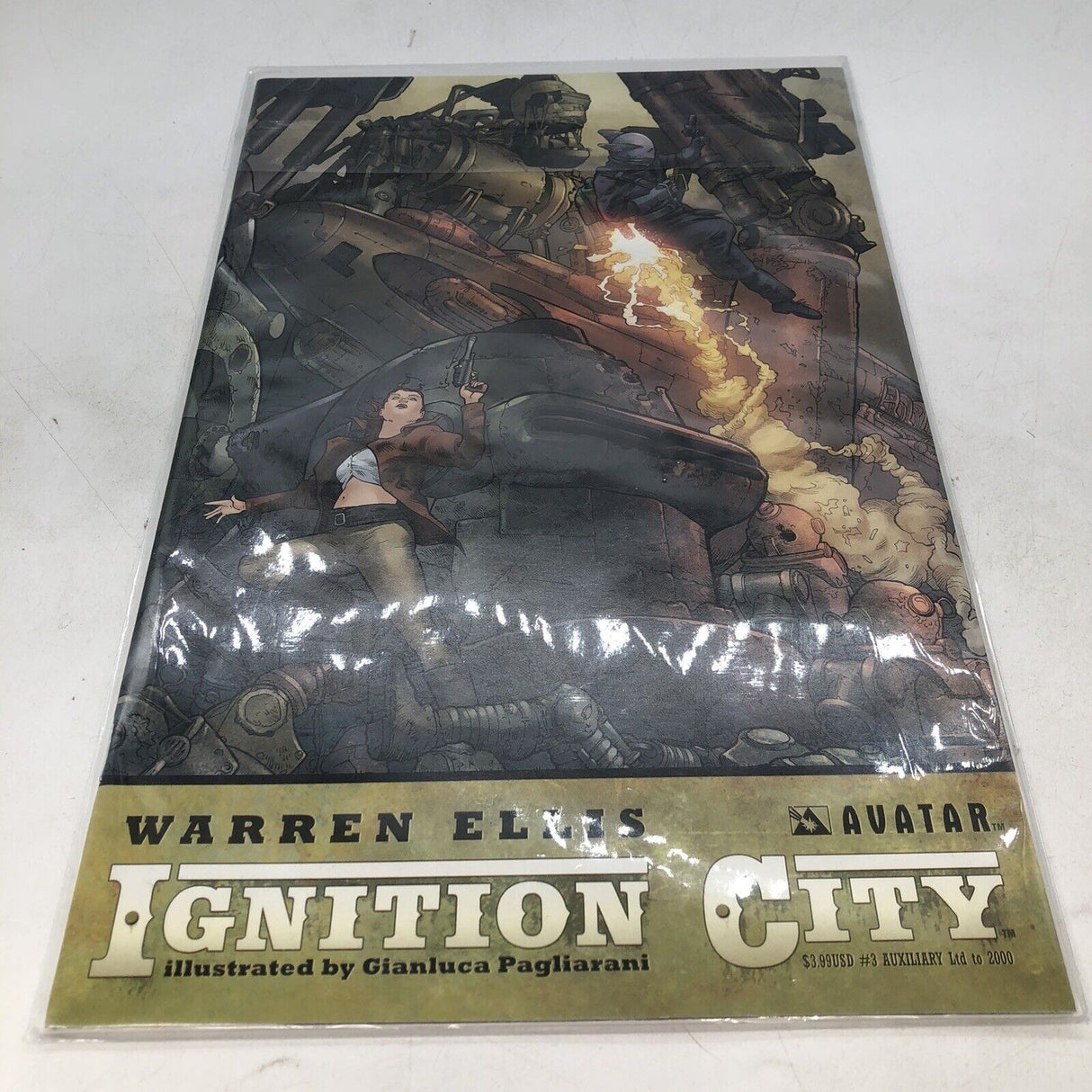 Ignition City #3 Auxiliary Cover Comic Book