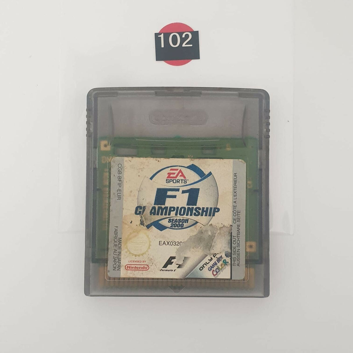 F1 Championship Season 2000 Nintendo Gameboy Color/Colour game