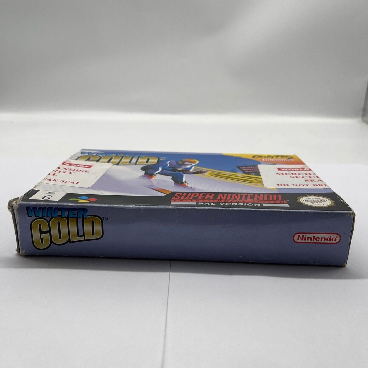 Winter Gold Nintendo SNES Game Boxed PAL