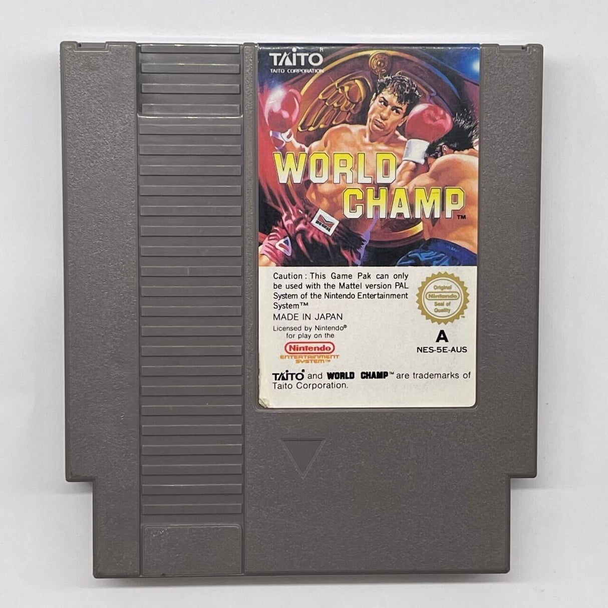 World Champ Nintendo entertainment system NES Game PAL