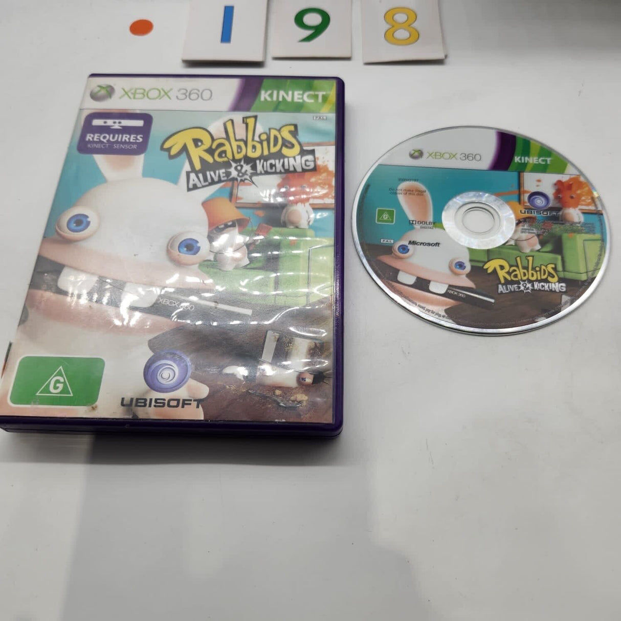 Rabbids Alive And Kicking Xbox 360 Game PAL