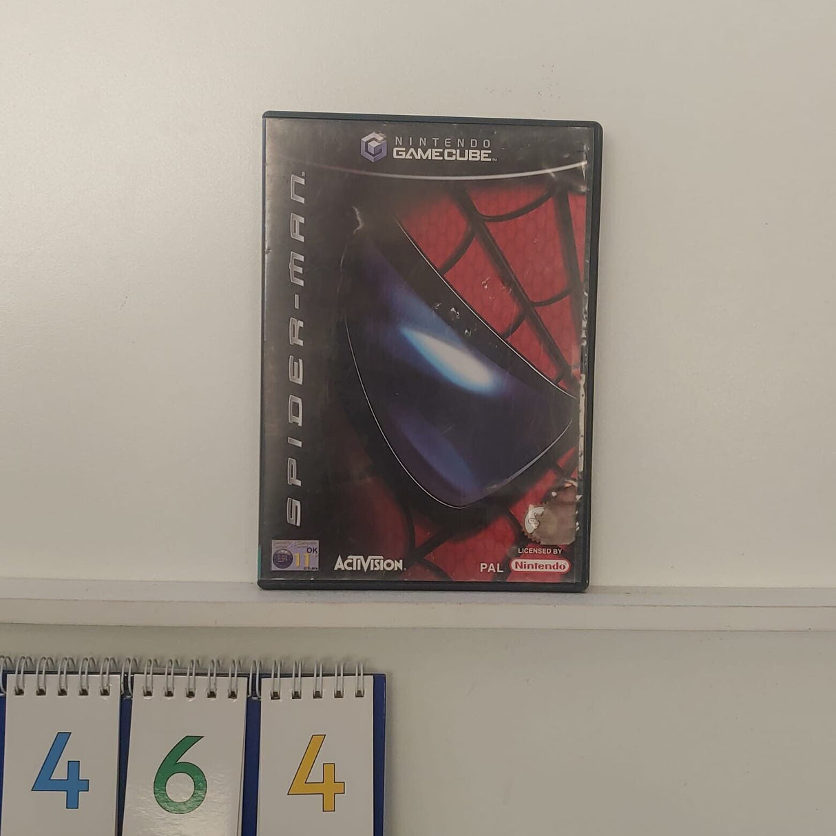 Spiderman Nintendo GameCube game + manual PAL