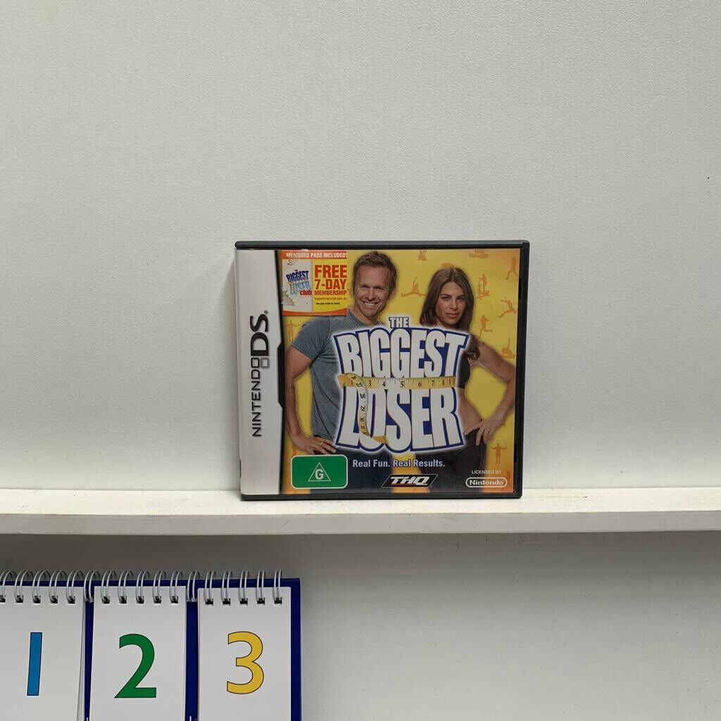 The Biggest Loser Nintendo DS game + Manual