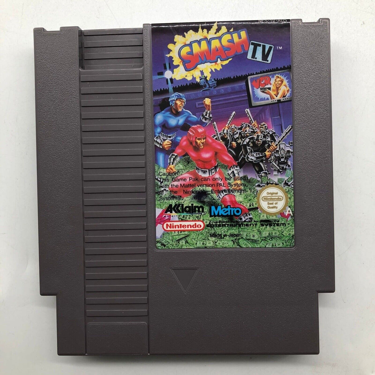 Smash TV Nintendo NES Game Boxed Complete