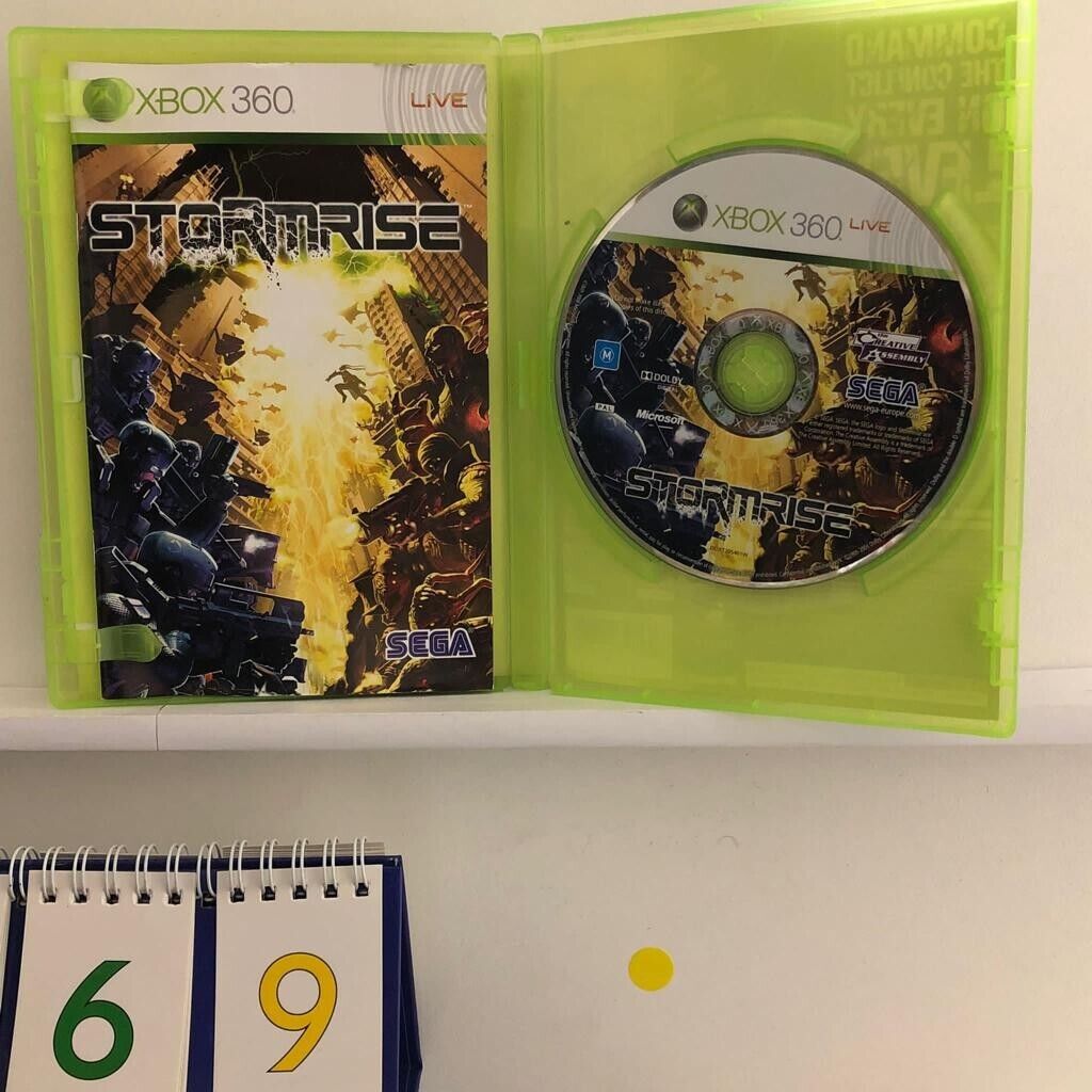 Stormrise Xbox 360 Game + Manual PAL y69