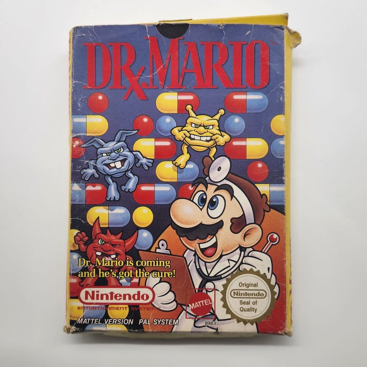 Dr X Mario Nintendo Entertainment System NES Game Boxed