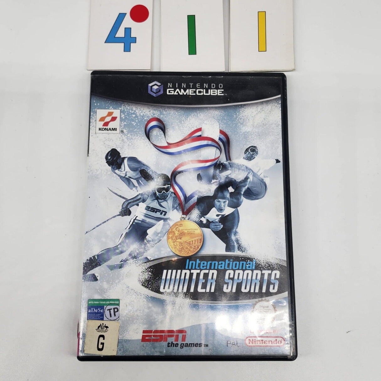 International Winter Sports Nintendo Gamecube Game + Manual PAL