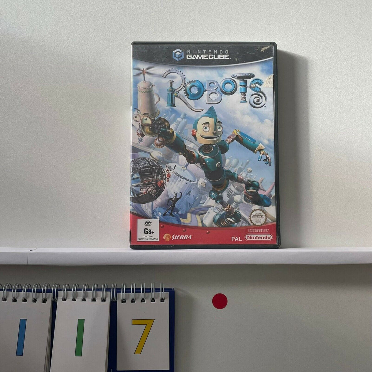 Robots Nintendo Gamecube game + Manual PAL