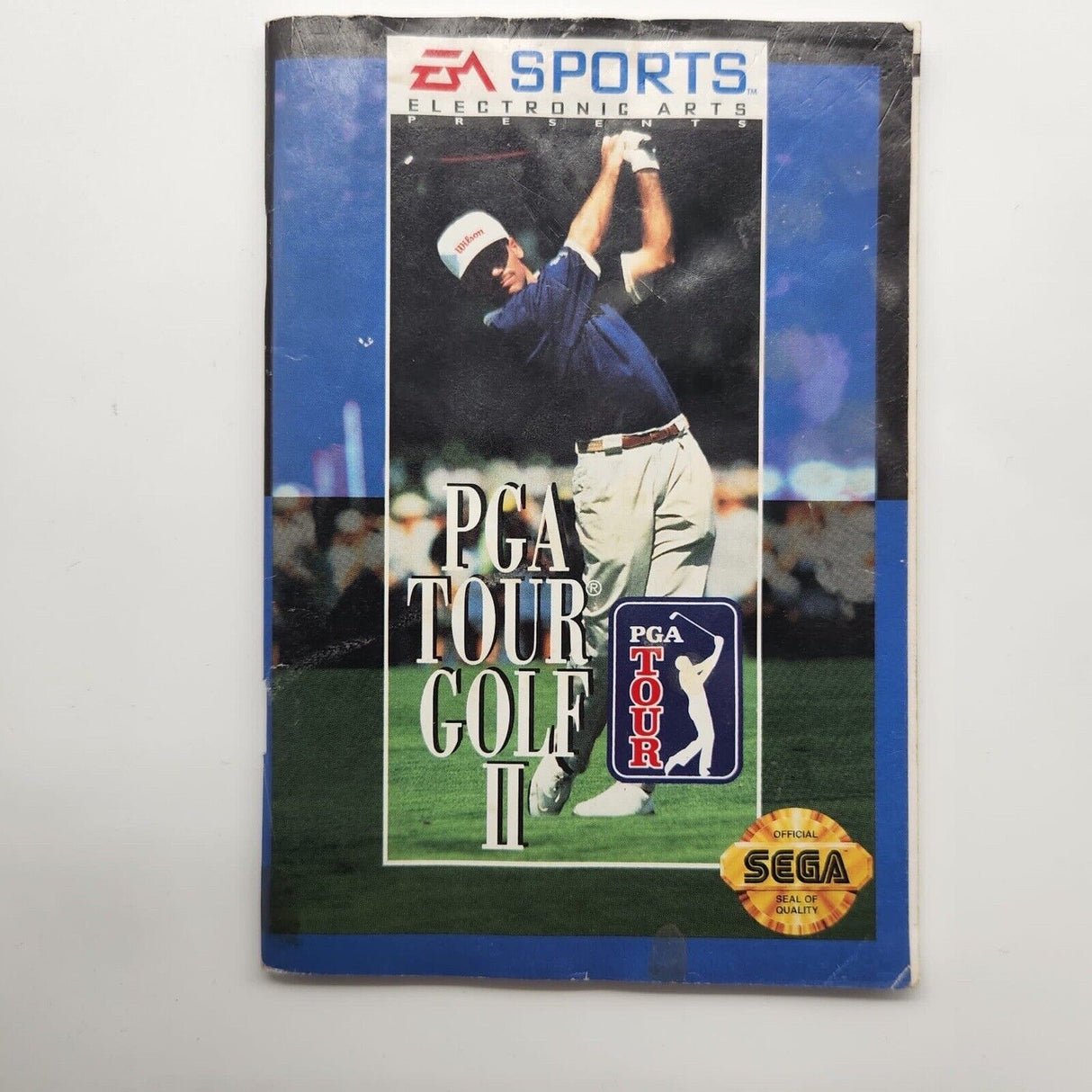 PGA Tour Golf 2 II Sega Mega Drive Game + Manual