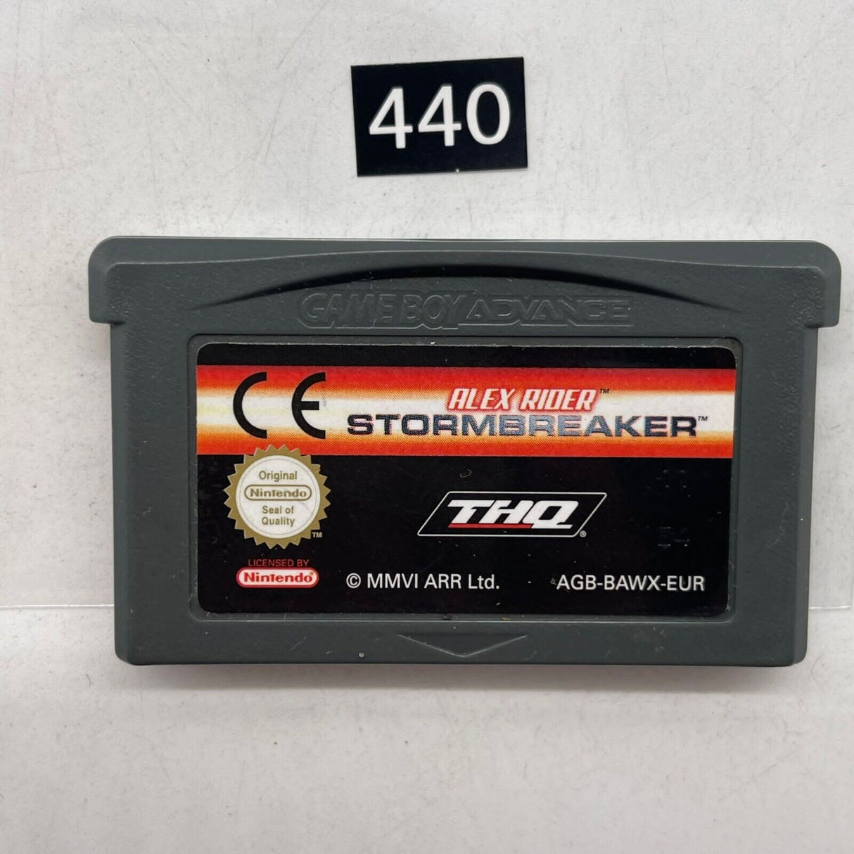 Alex Rider Stormbreaker Nintendo Gameboy Advance GBA Game Cartridge