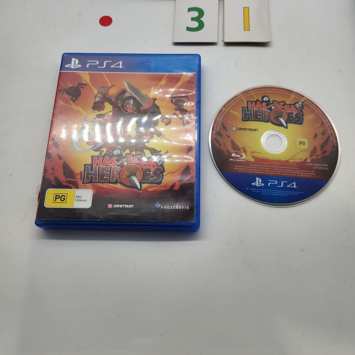 Has Been Heroe PS4 Playstation 4 Game