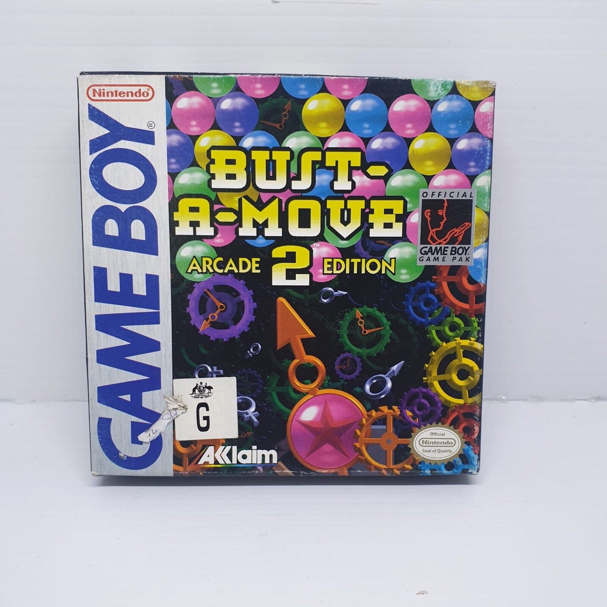Bust A Move Arcade 2 Edition Nintendo Gameboy Game Boxed Complete