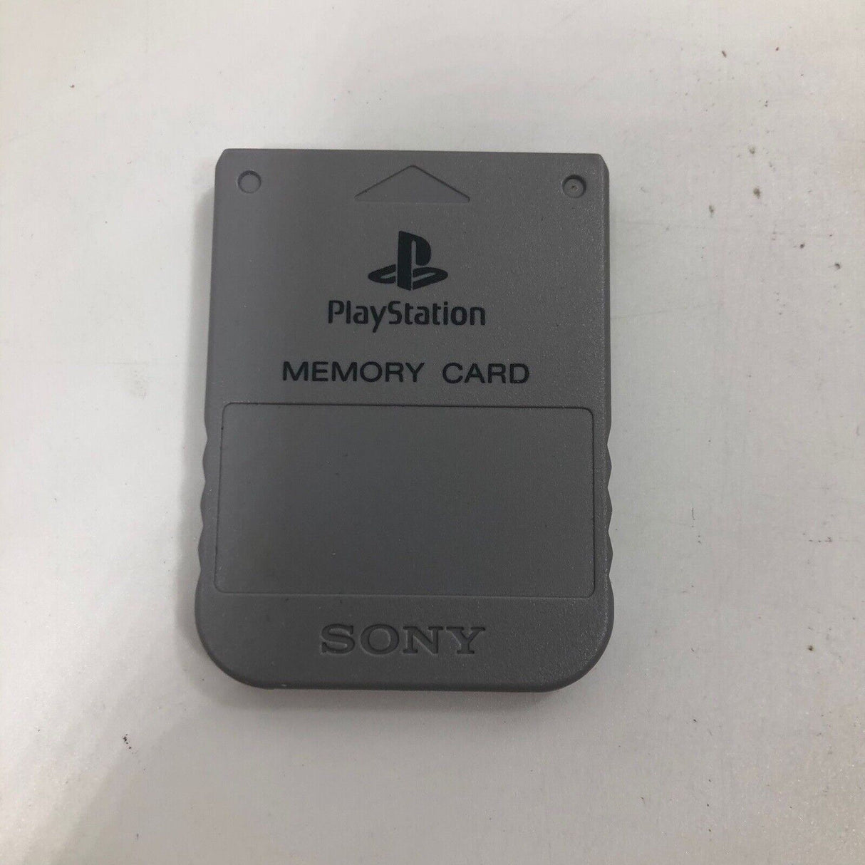 Playstation 1 PS1 Memory Card PSOne Grey Boxed 25F4