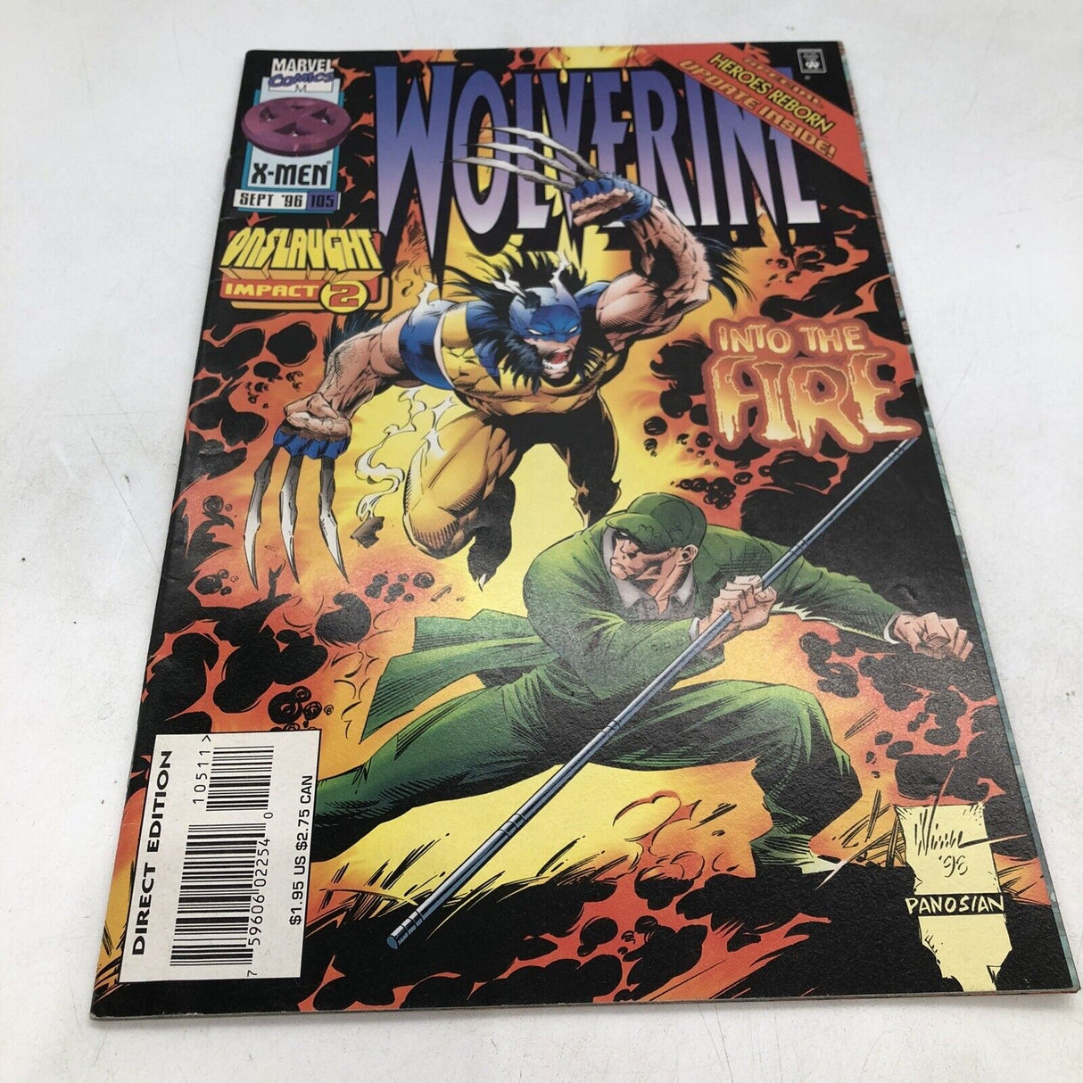 Wolverine #105 Sep 1996 Marvel Comic Book