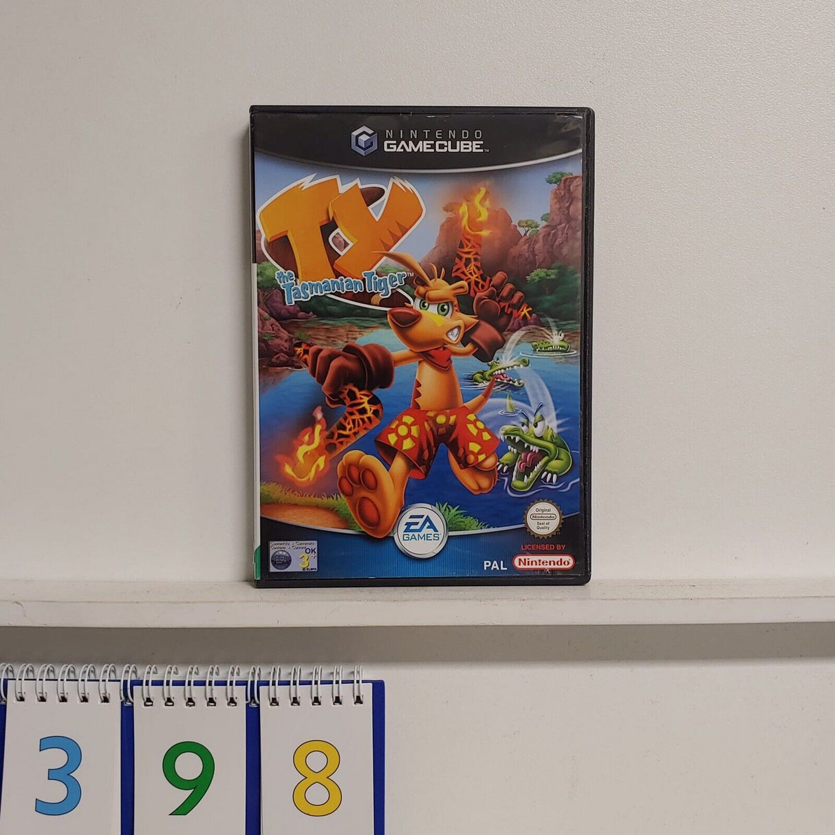 Ty The Tasmanian Tiger Nintendo GameCube game + manual PAL