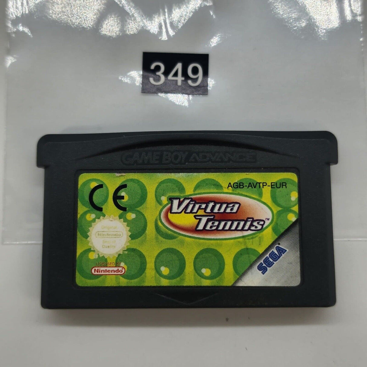 Virtua Tennis Nintendo Gameboy Advance GBA Game