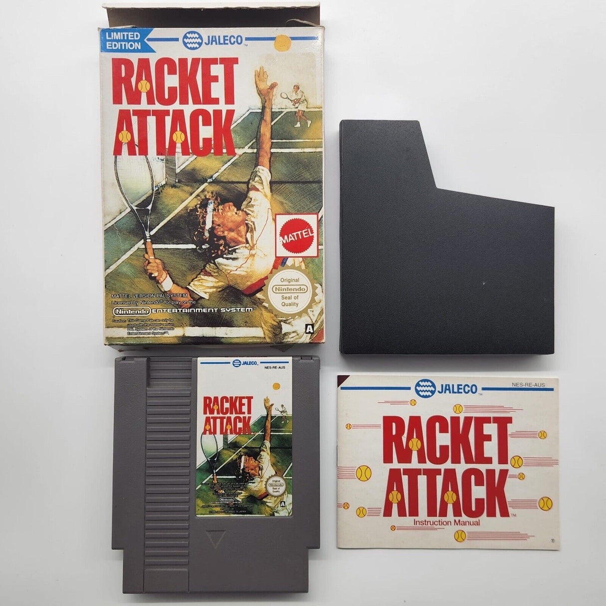 Racket Attack Nintendo Entertainment System NES Game Boxed Complete