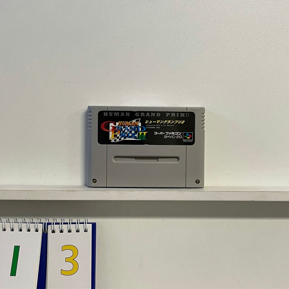 Human Grand Prix 2 II Nintendo Super Famicom SNES Game Cartridge NTSC-J