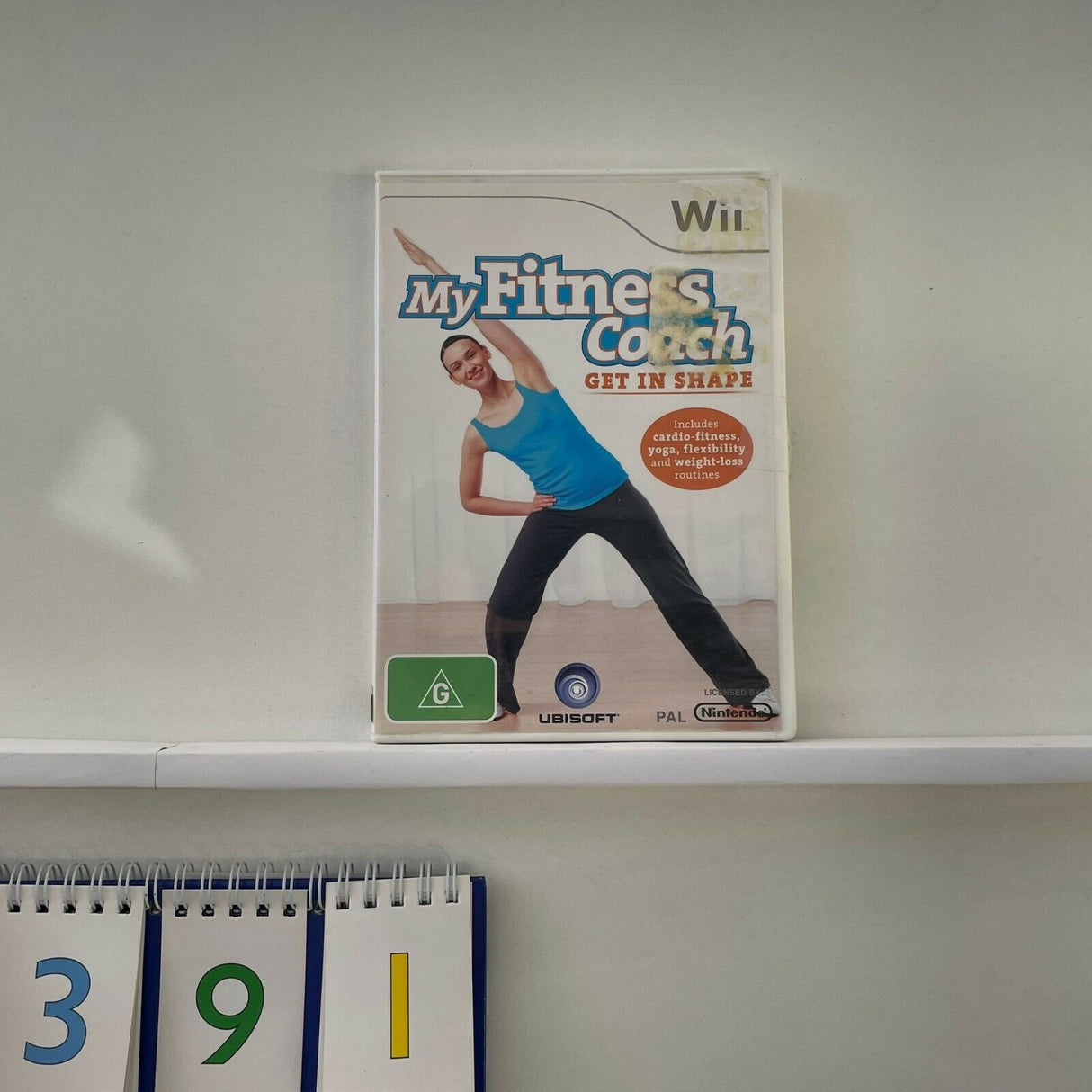 My Fitness Coach Get In Shape Nintendo Wii Game + Manual PAL