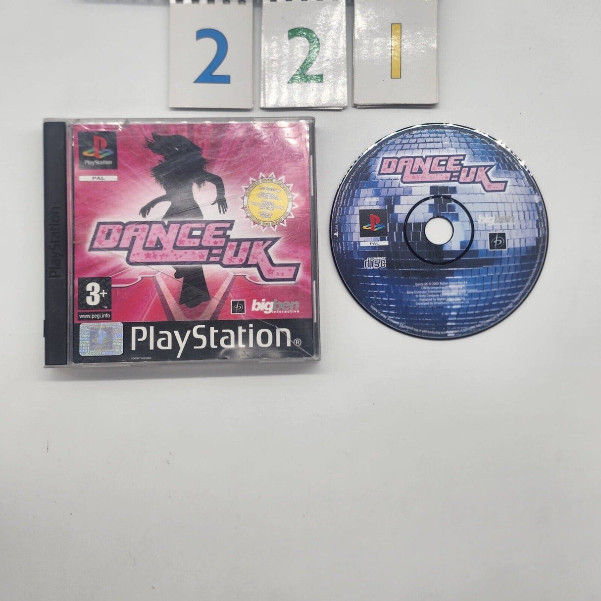 Dance UK PS1 Playstation 1 Game + Manual PAL