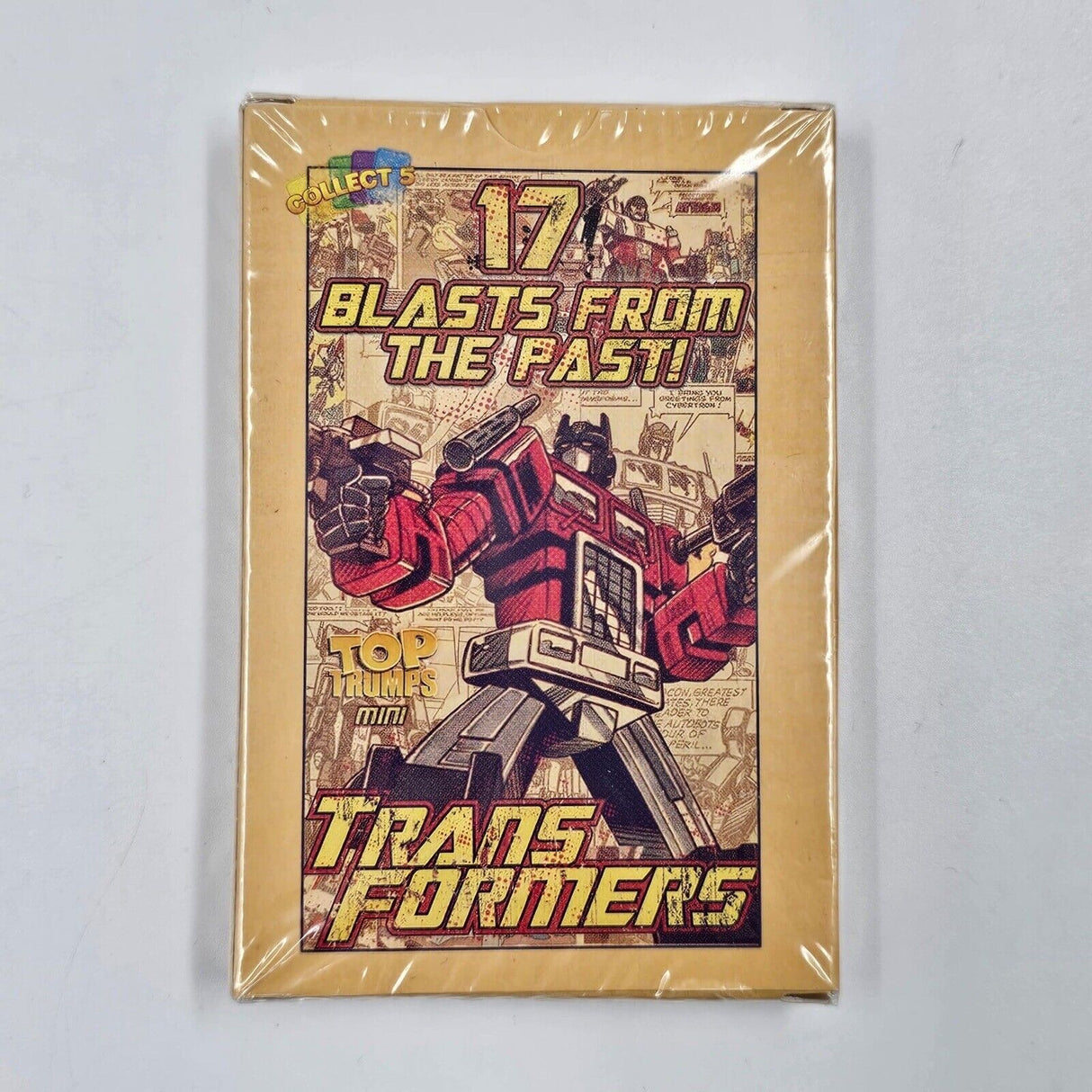 Transformers Top Trumps Mini Cards 17 Blasts From The Past!