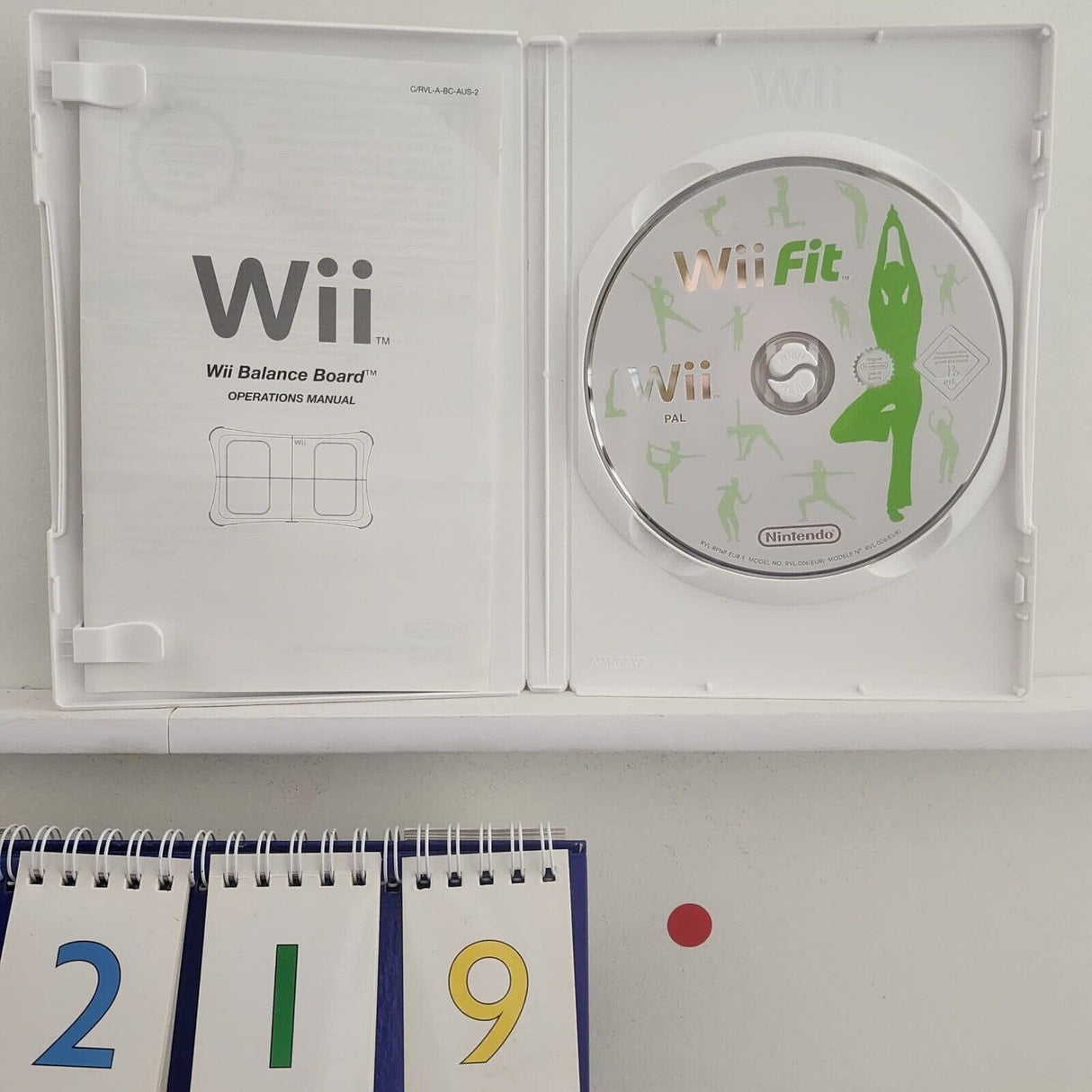 Wii Fit Nintendo Wii Game + Manual PAL