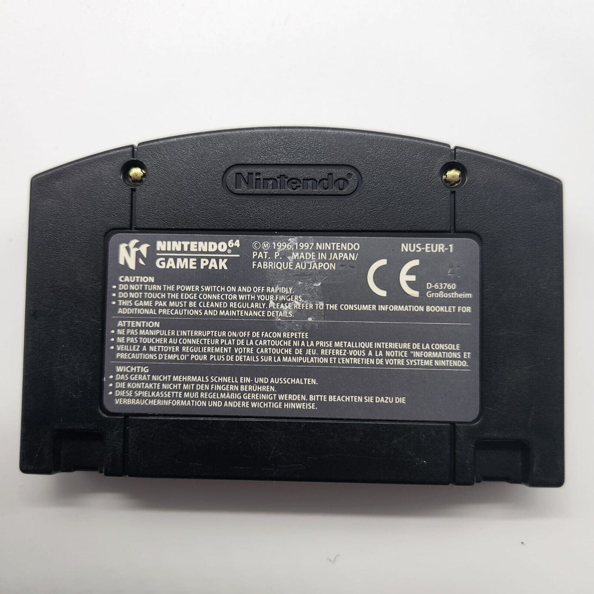 Turok 2 Seeds Of Evil Nintendo 64 N64 Game Cartridge PAL