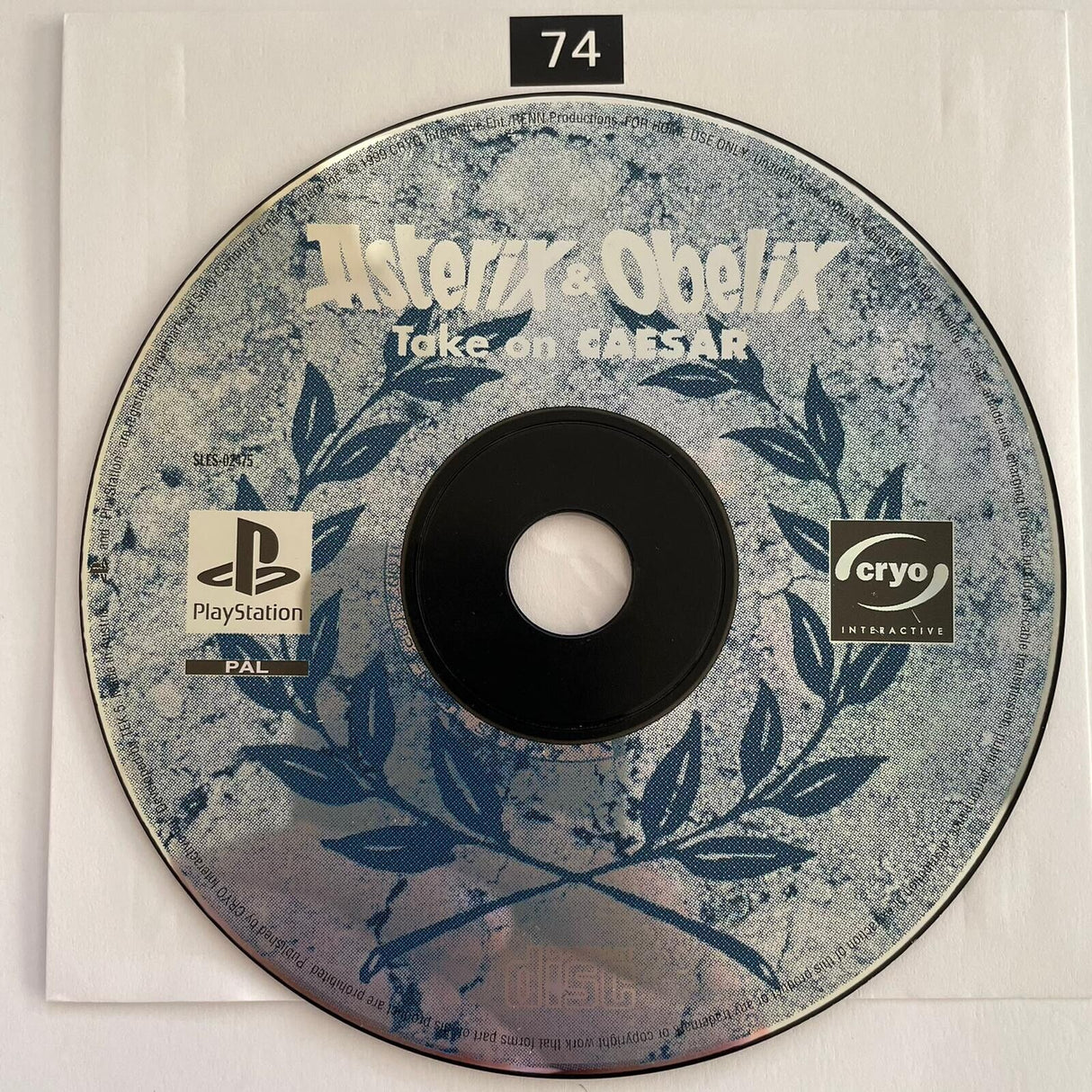 Asterix & and Obelix Take On Caesar PS1 Playstation 1 game Disc Only