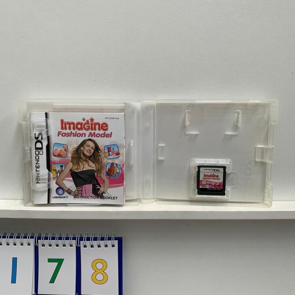 magine Fashion Model Nintendo DS Game + Manual