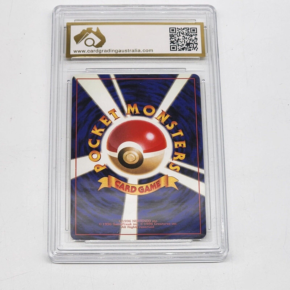 1999 Japanese #137 Porygon Holo CD Promo Graded CGA 8.5 Mint Pokemon Card