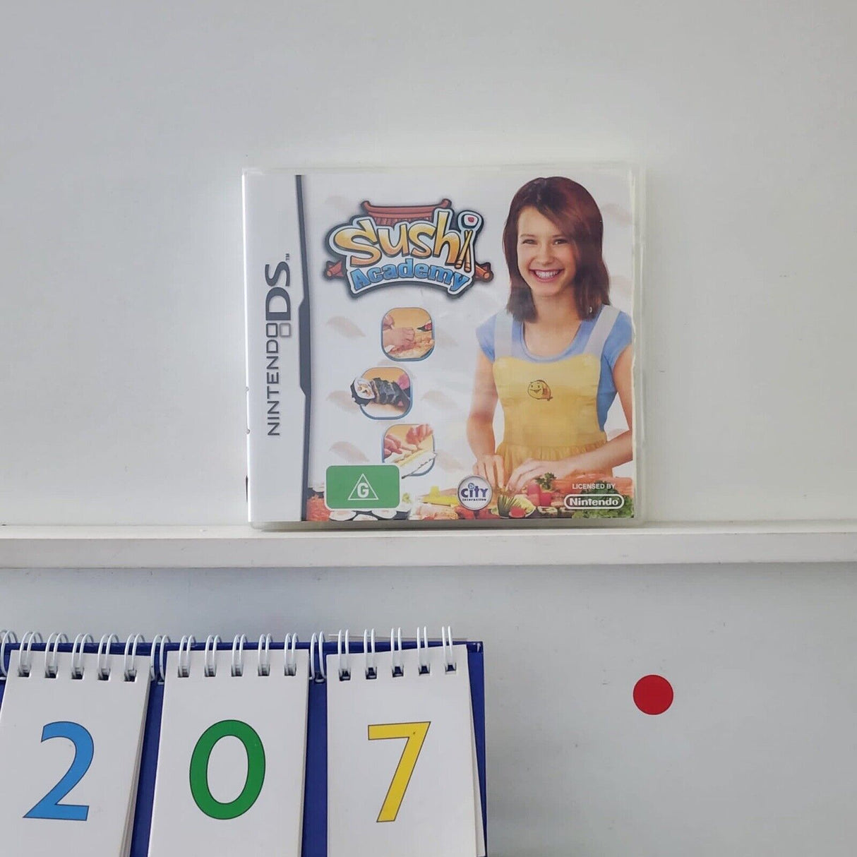 Sushi Academy Nintendo DS Game + Manual