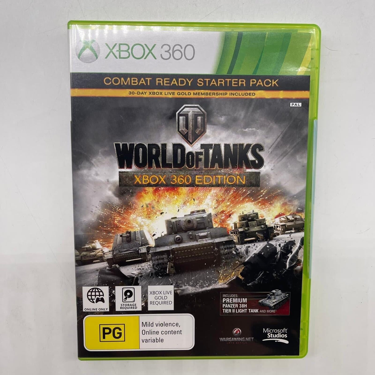 World Of Tanks Xbox 360 Game Brand New SEALED