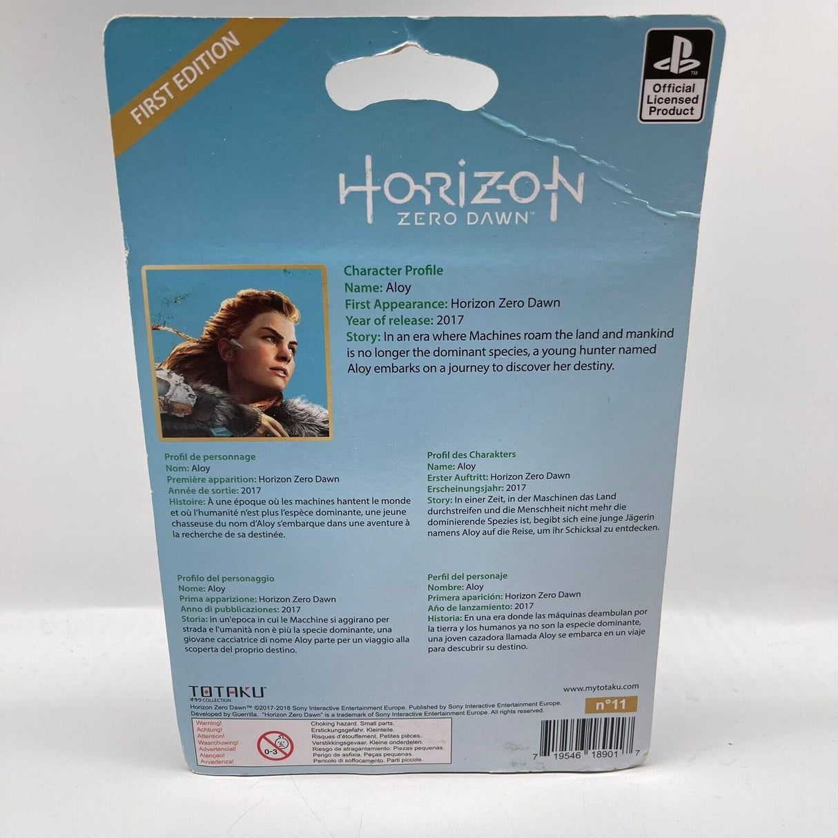Horizon Zero Dawn Aloy Action Figure No. #11 Totaku