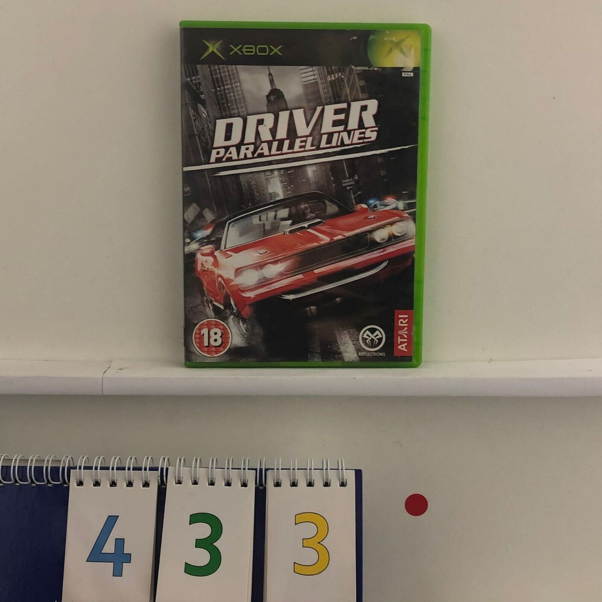Driver Parallel Lines Xbox Original Game PAL