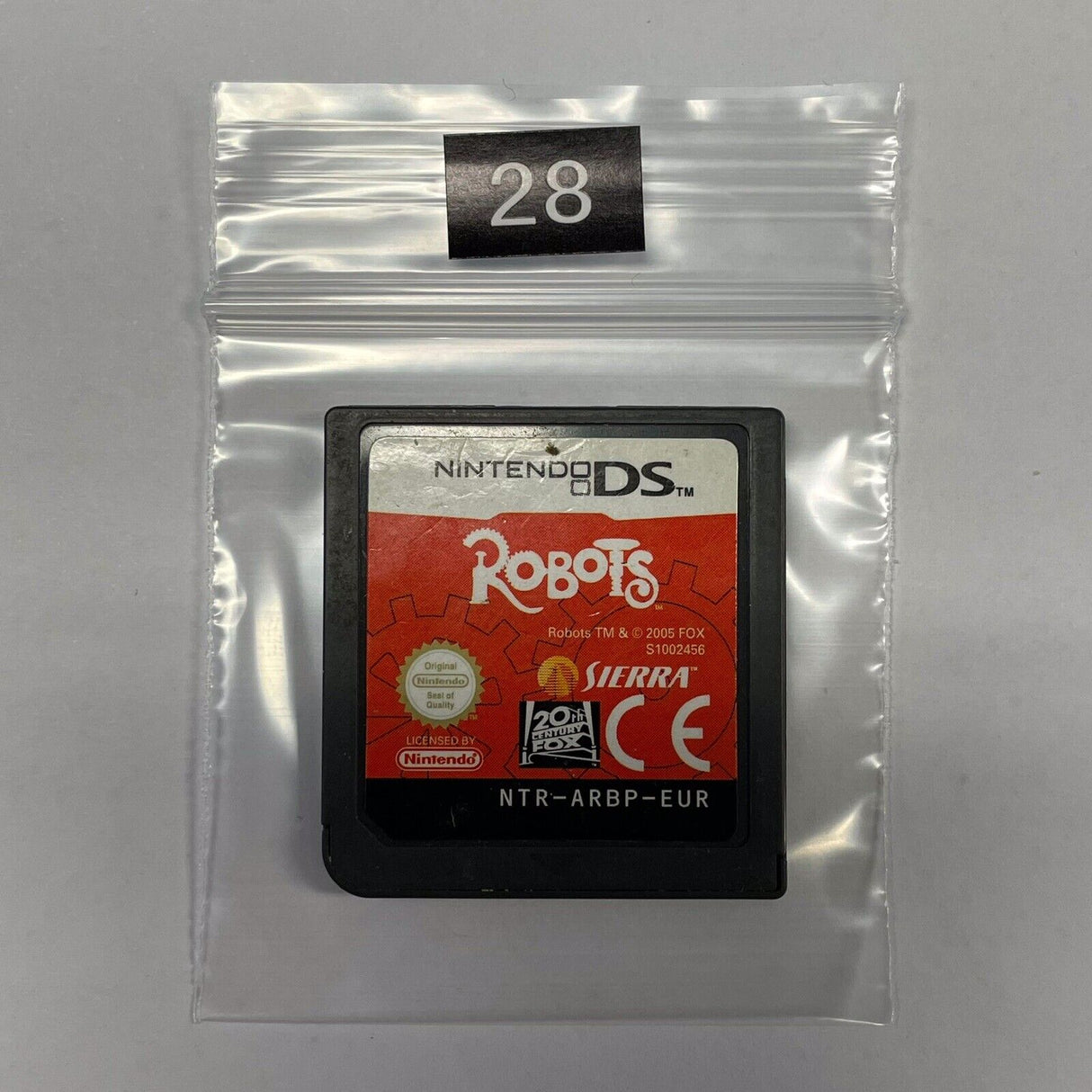Robots Nintendo DS Game Cartridge