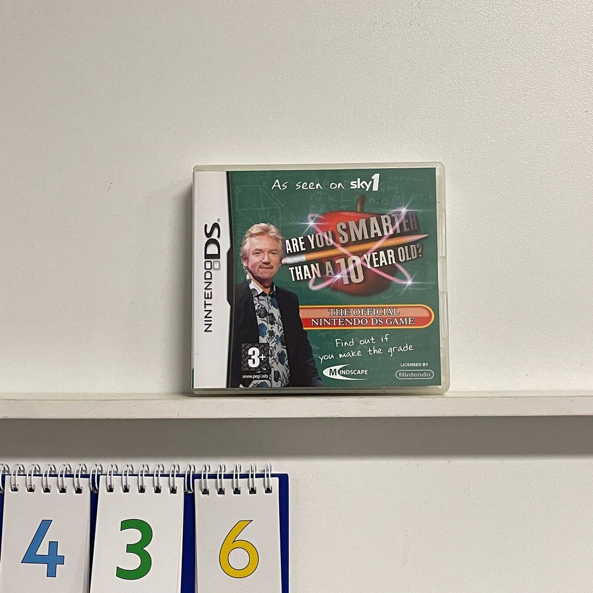 Are You Smarter Than 10 Year Old ? Nintendo DS game + manual