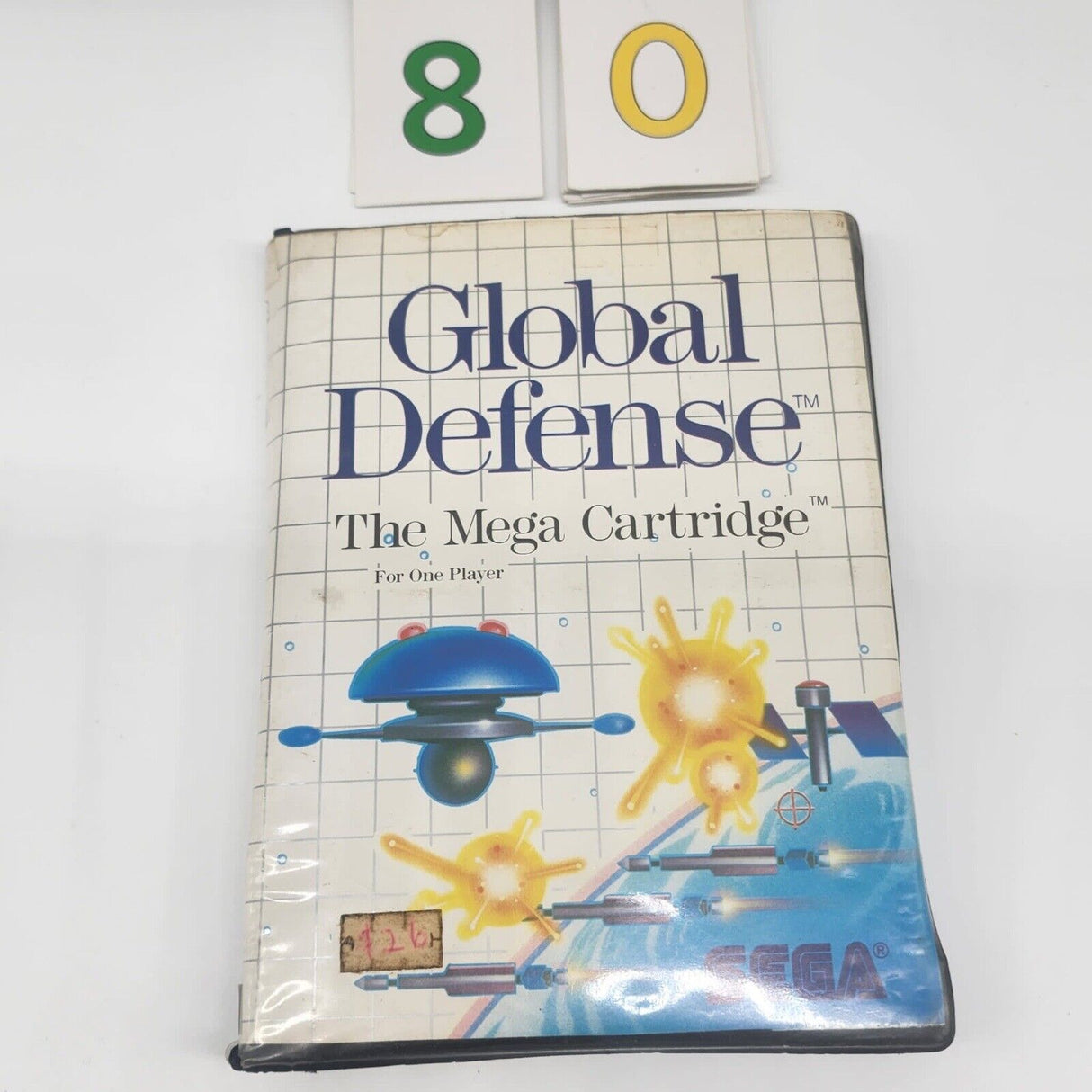 Global Defense Sega Master System Game PAL