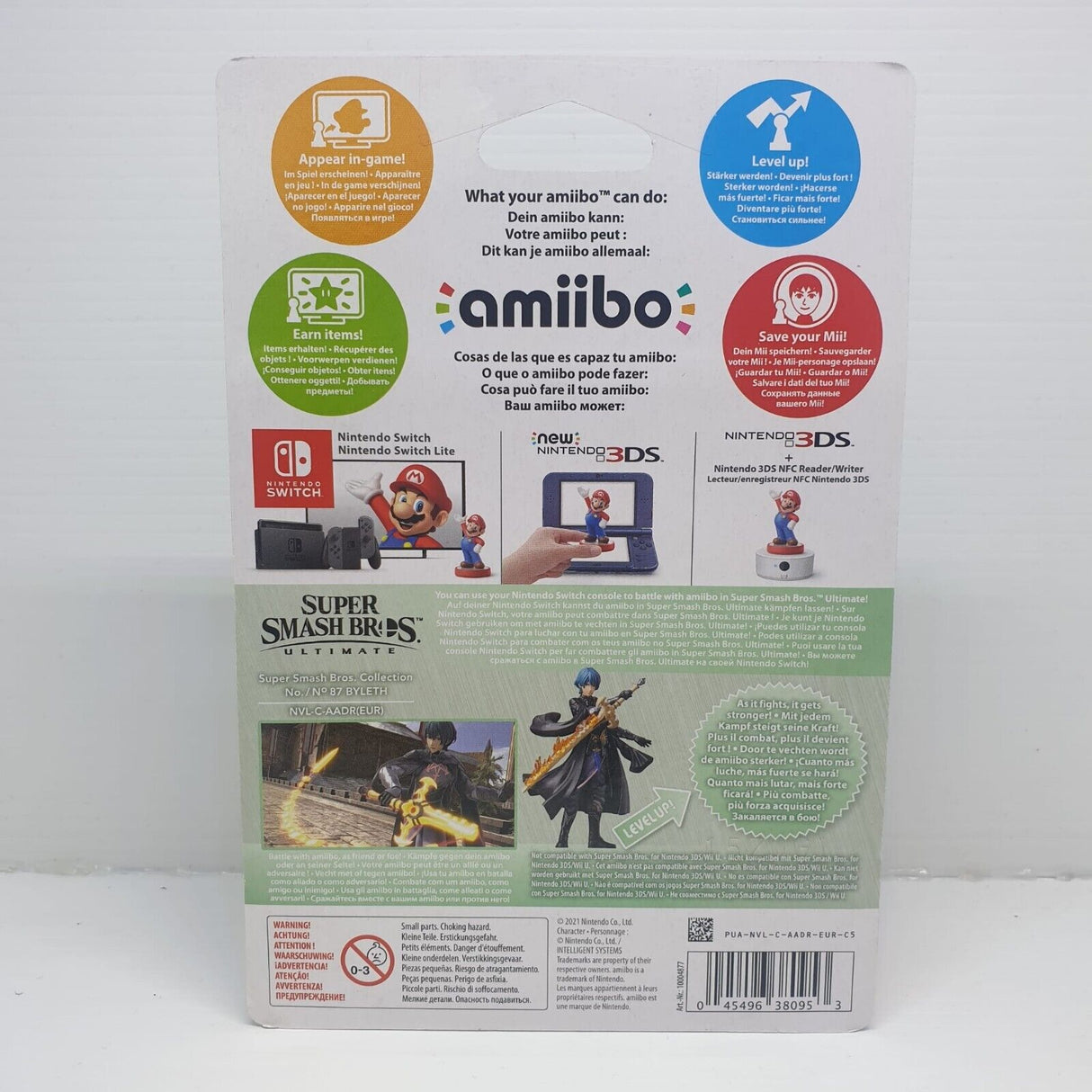 Nintendo Amiibo Super Smash Bros Byleth Figure no. 87