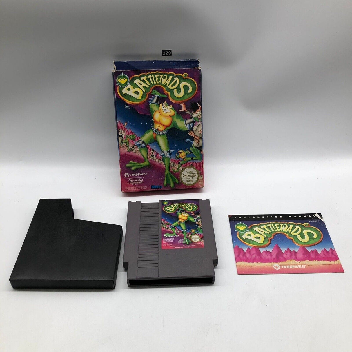 Battletoads Nintendo NES Game Boxed Complete