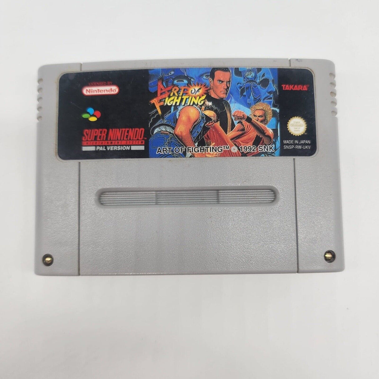 Art Of Fighting Super Nintendo SNES Game Boxed + Manual PAL