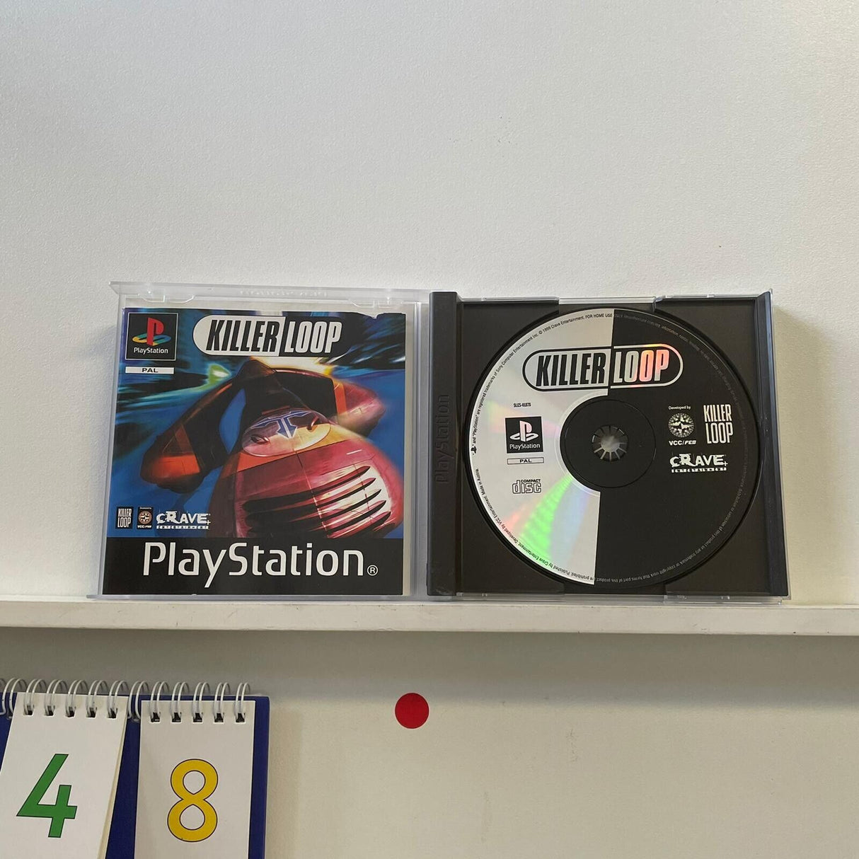 Killer Loop PS1 Playstation 1 Game + Manual PAL
