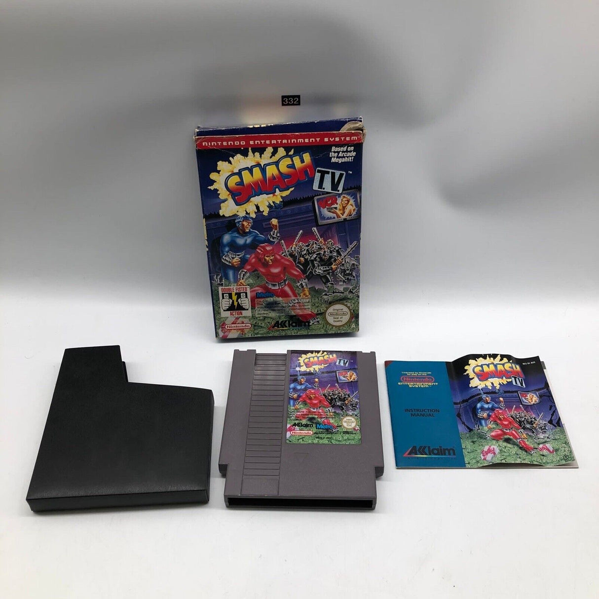 Smash TV Nintendo NES Game Boxed Complete