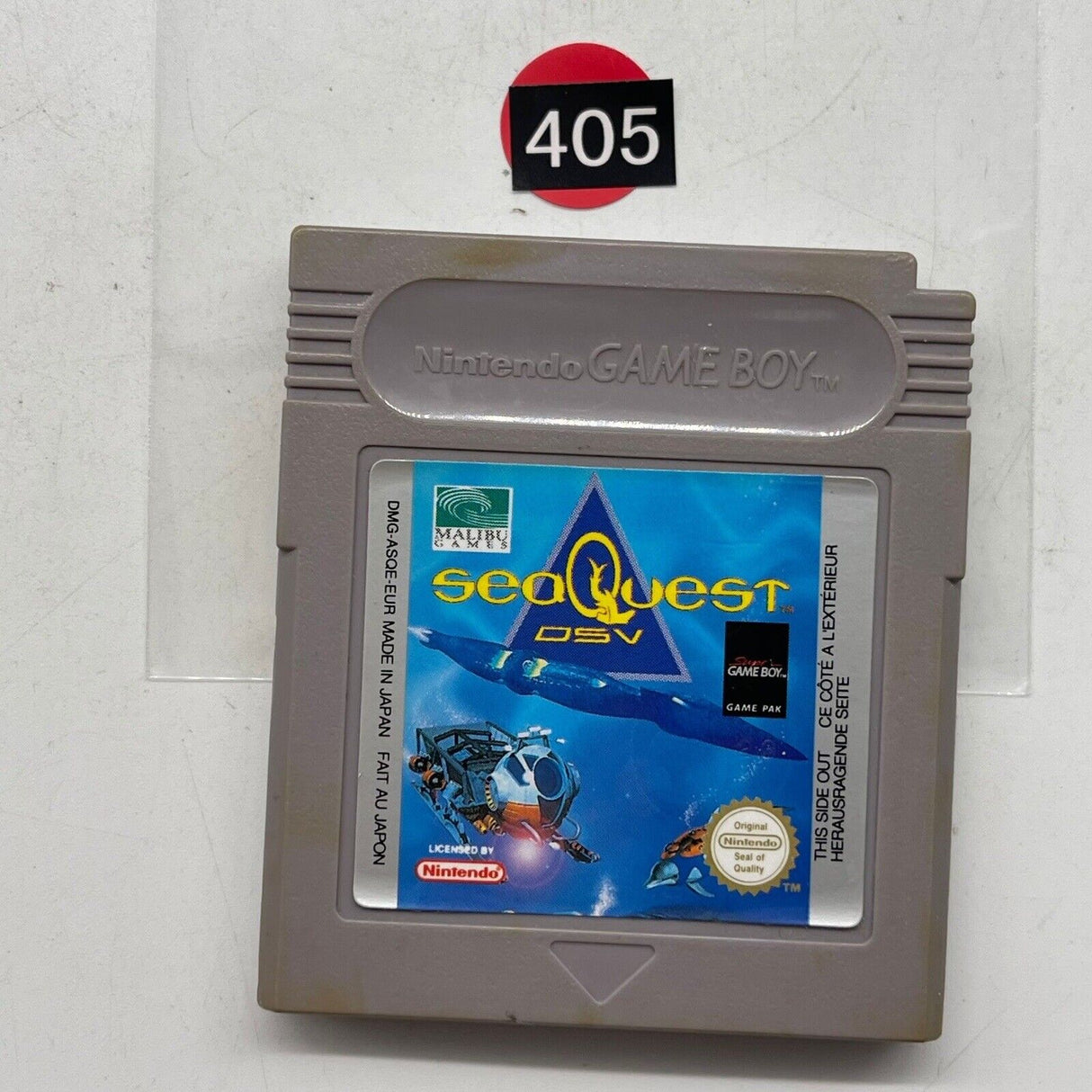 Sea Quest DSV Nintendo Gameboy Original Game
