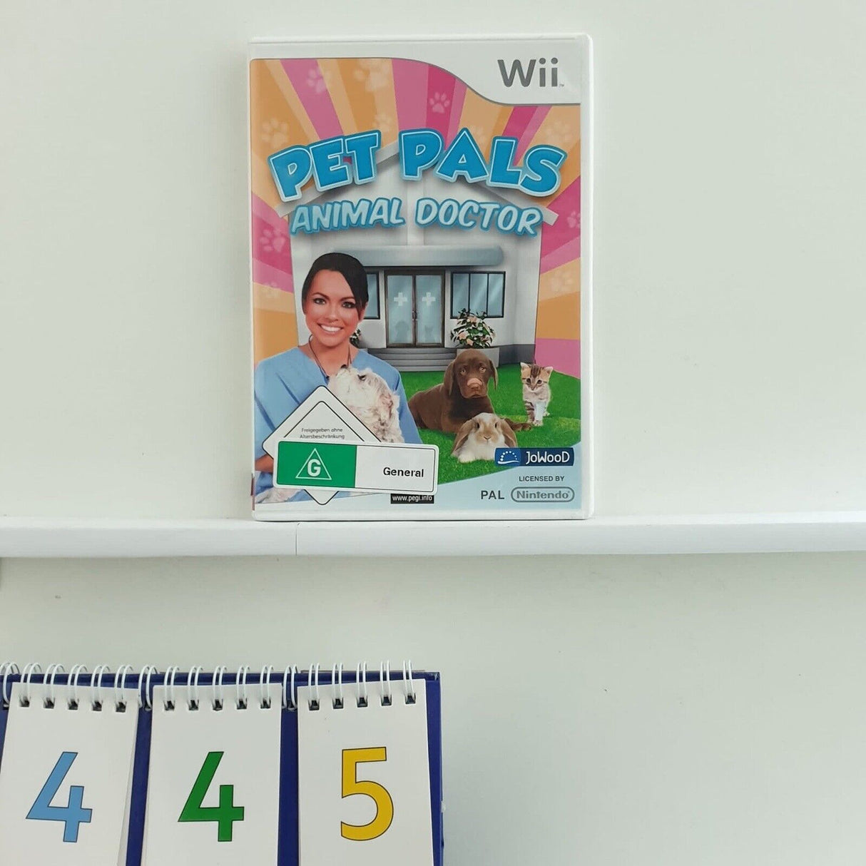 Pet Pals Animal Doctor Nintendo Wii Game + Manual PAL