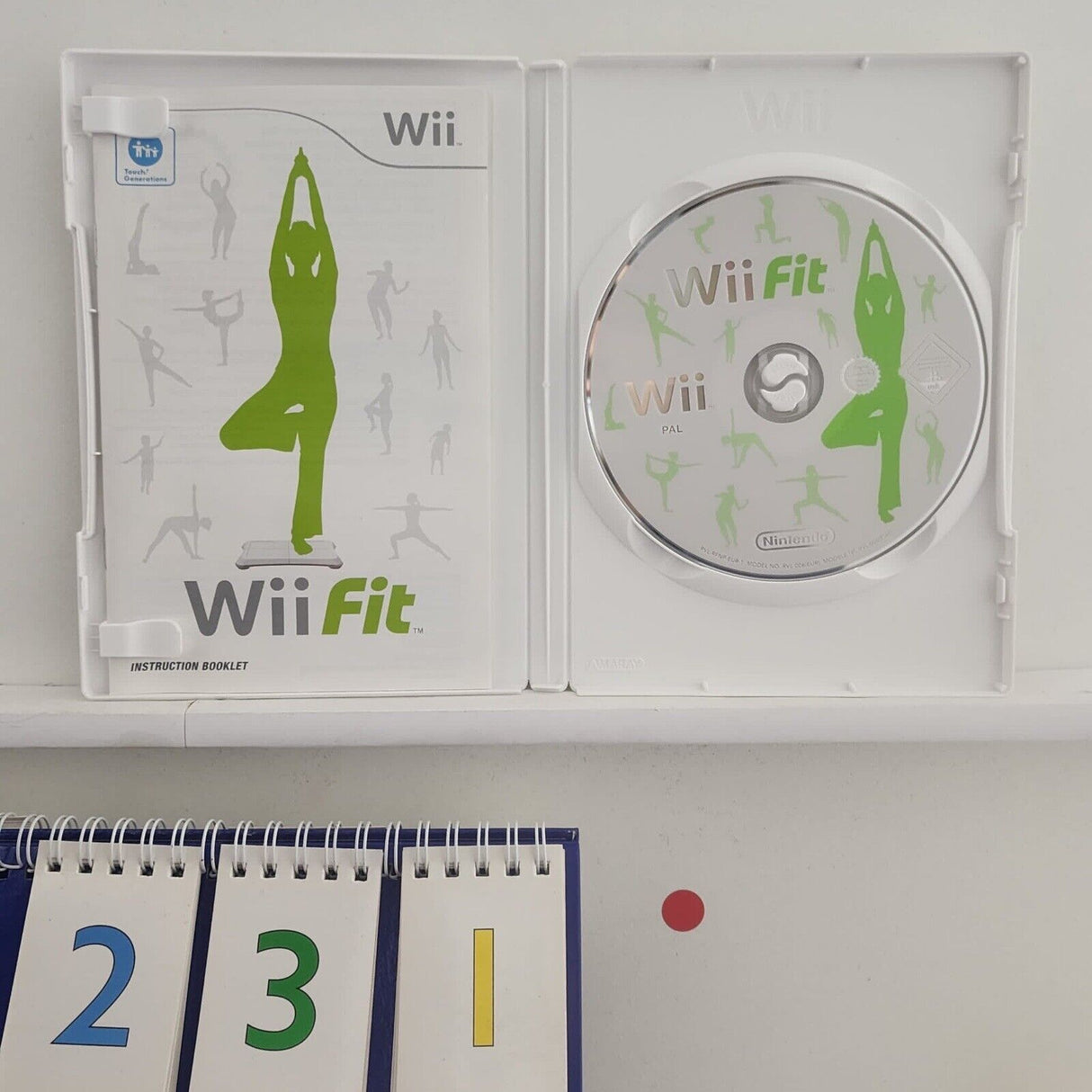Wii Fit Nintendo Wii Game + Manual PAL