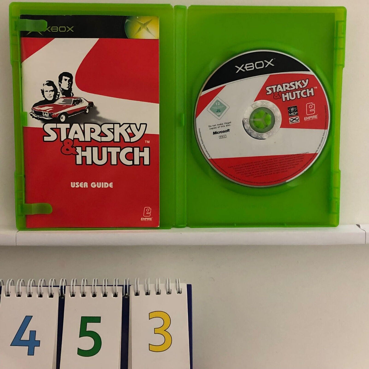 Starsky and Hutch Xbox Original Game + Manual PAL