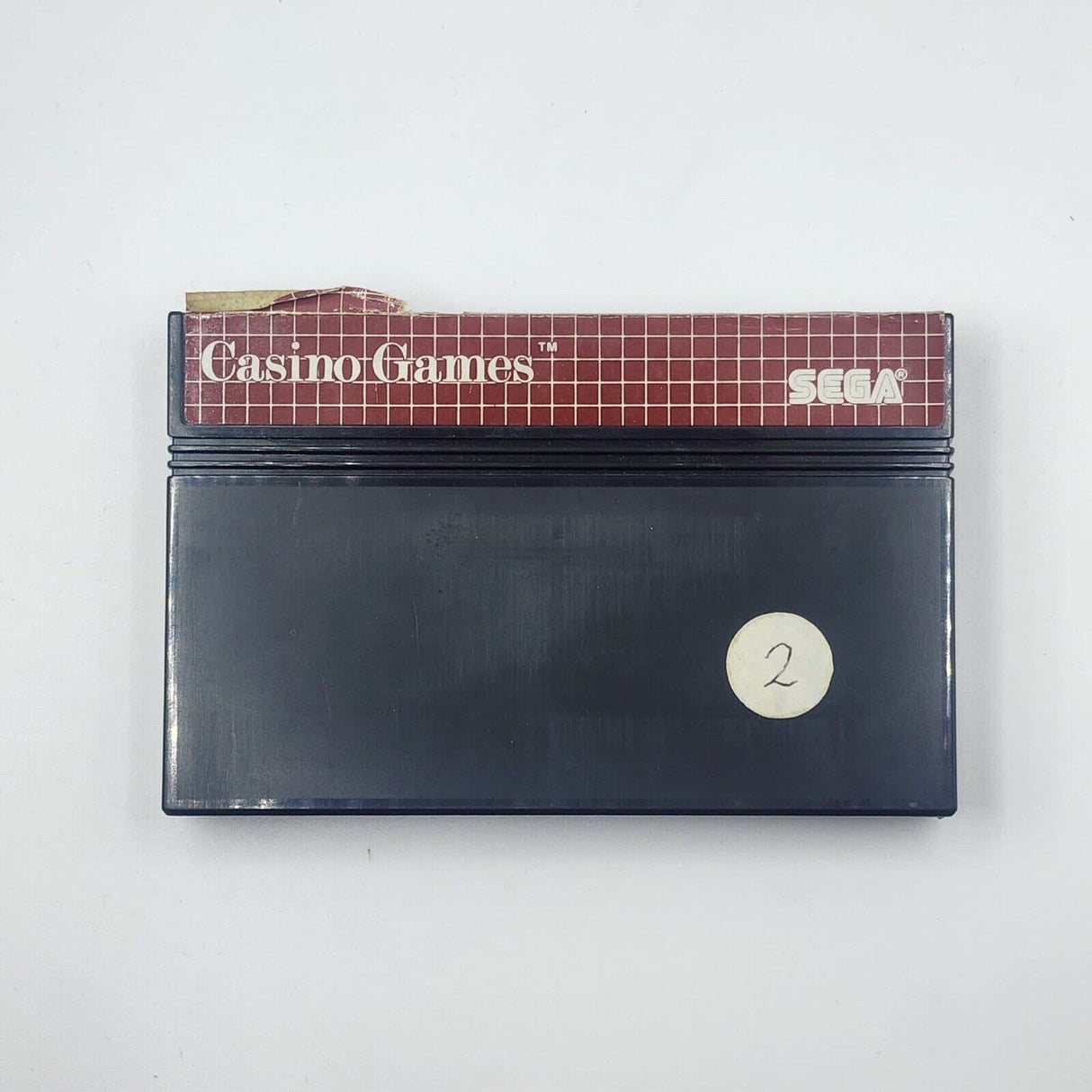 Casino Games Sega Master System Game + Manual PAL